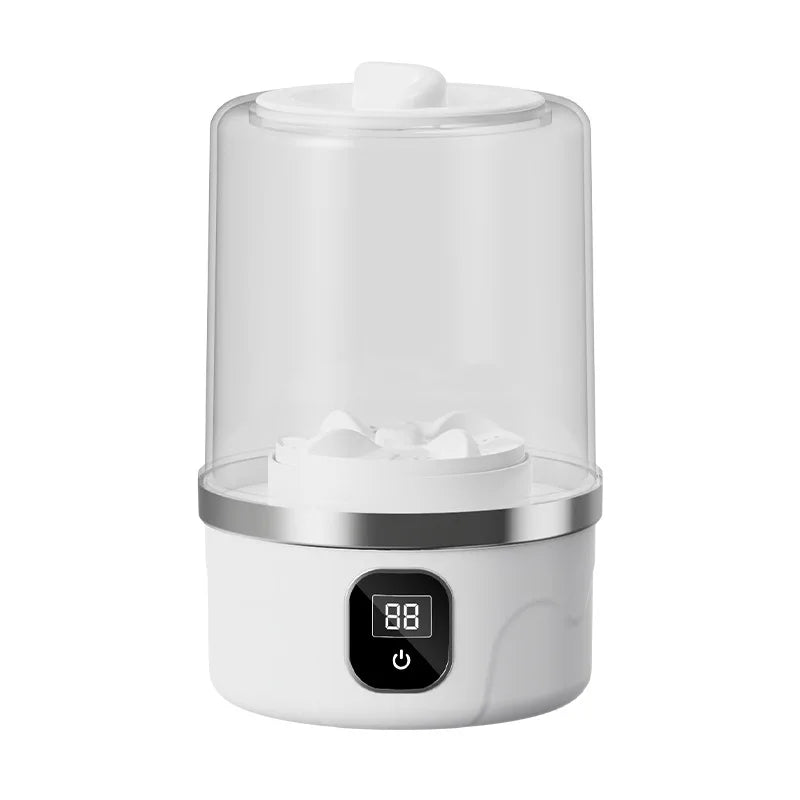 Portable Mini Washing Machine – Compact washer for dorms, travel, camping, hotels & apartments, easy clothes cleaning.