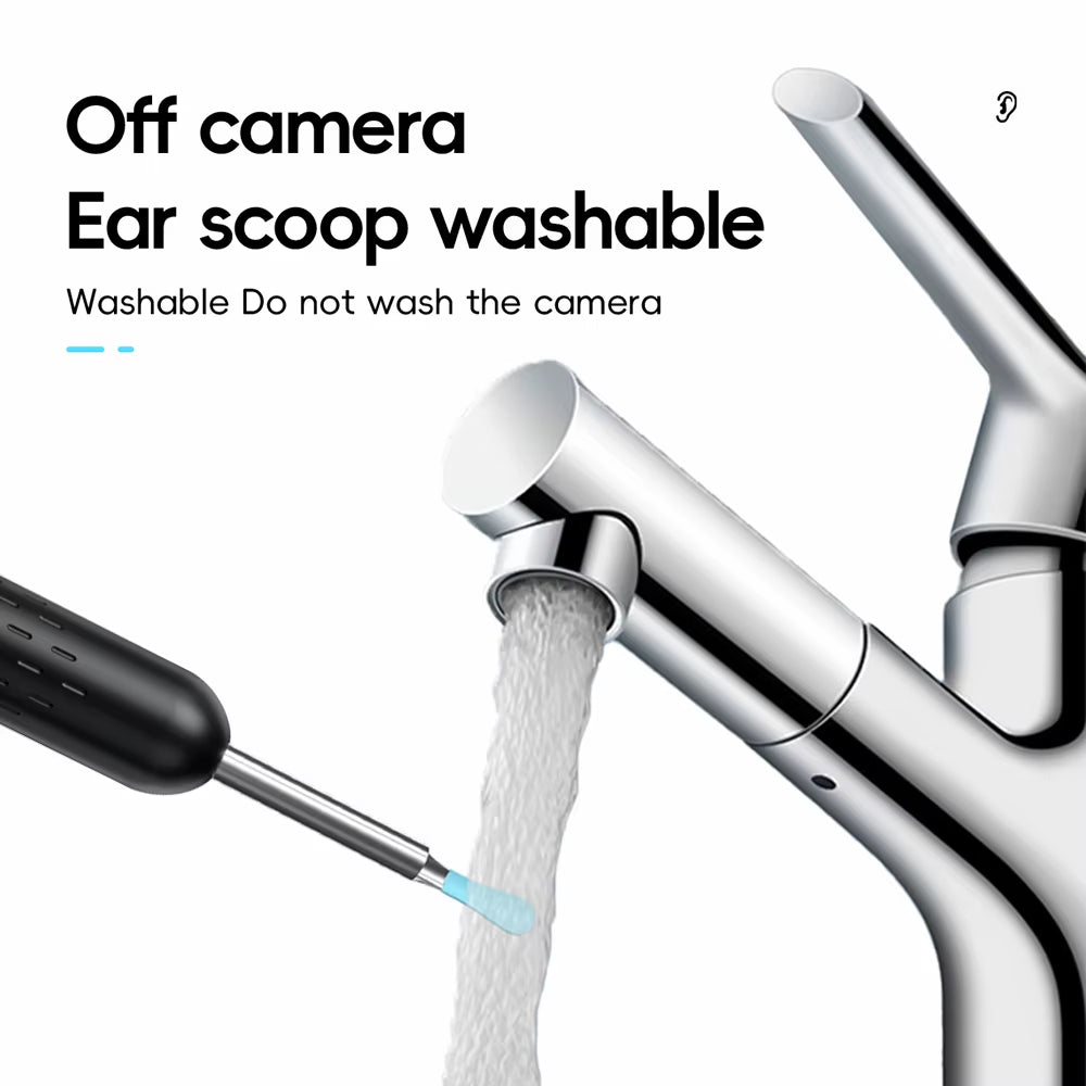 Smart Ear Cleaner with Camera & LED – Wireless Wax Removal Tool