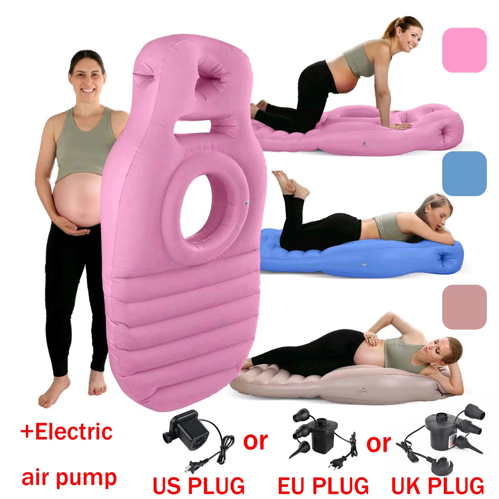 “Ultimate comfort for moms-to-be – sleep, relax, and stretch with ease!”