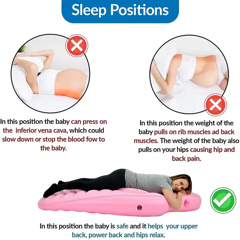 “Ultimate comfort for moms-to-be – sleep, relax, and stretch with ease!”