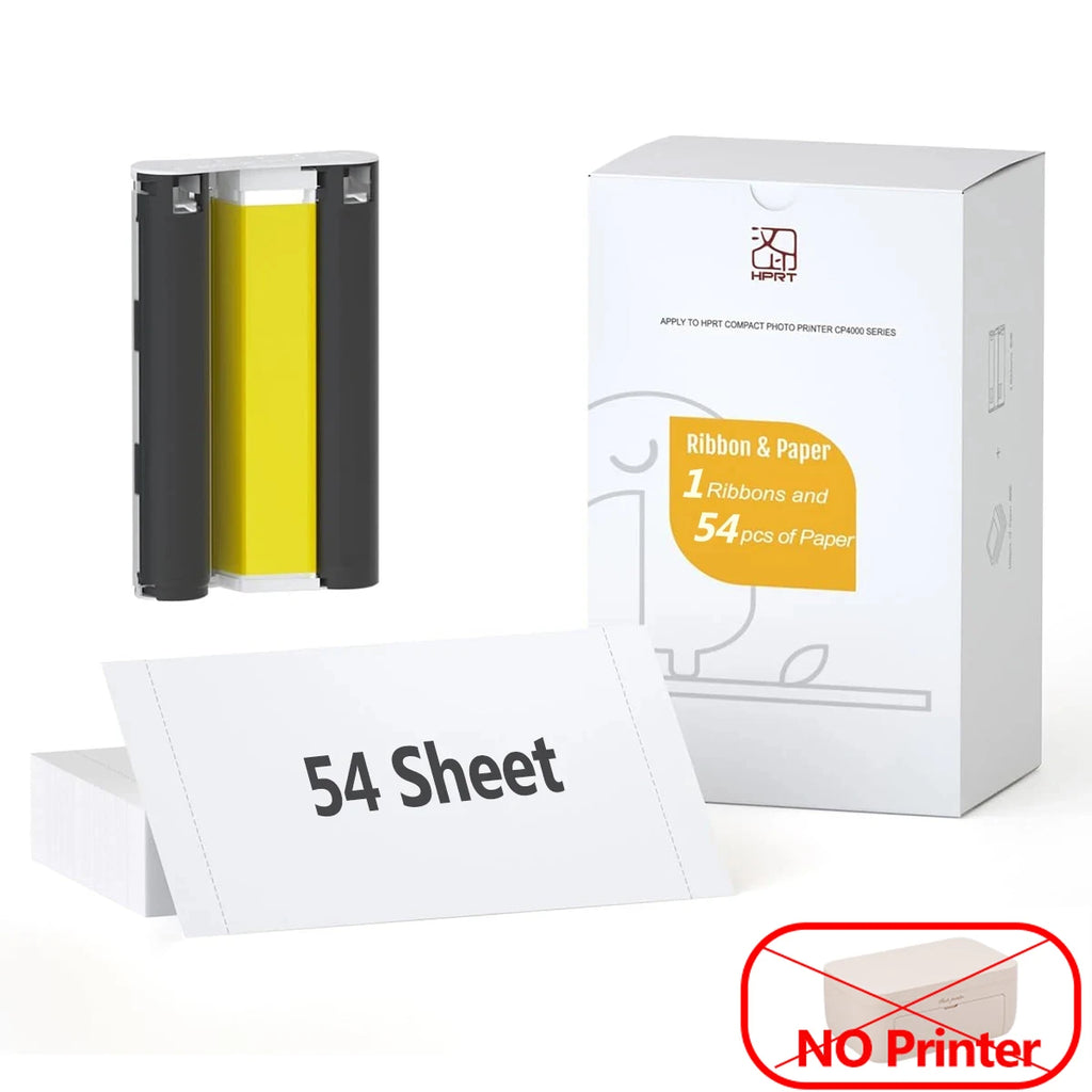 HPRT CP4100 Wireless Color Photo Printer – 300DPI desktop printer for 4×6” photos, thermal sublimation, ideal for home use.