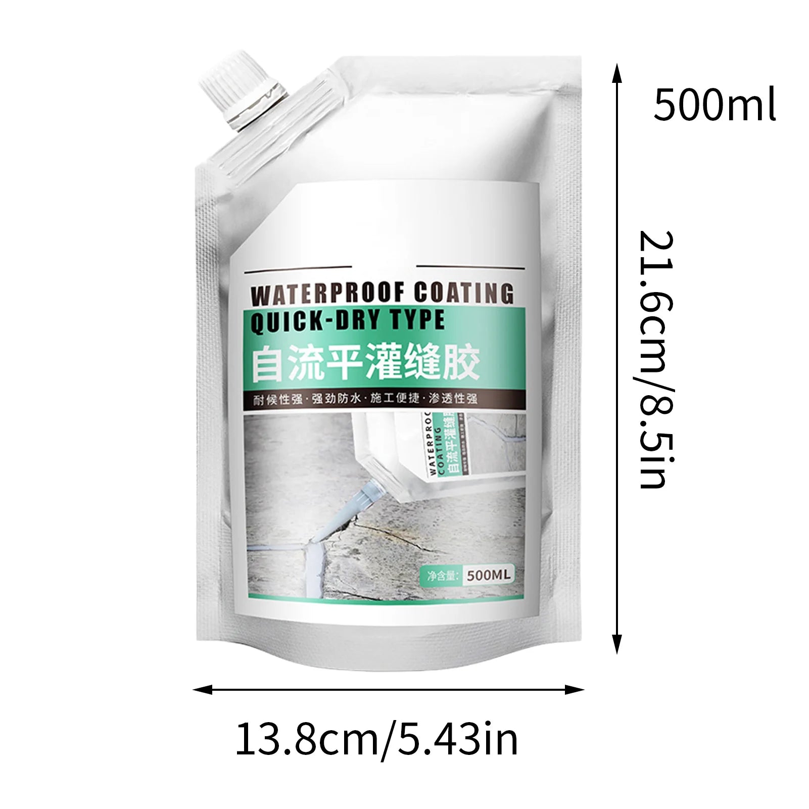 Heavy-Duty Concrete Crack & Pothole Repair Adhesive – Strong Grouting Filler for Lasting Fixes.
