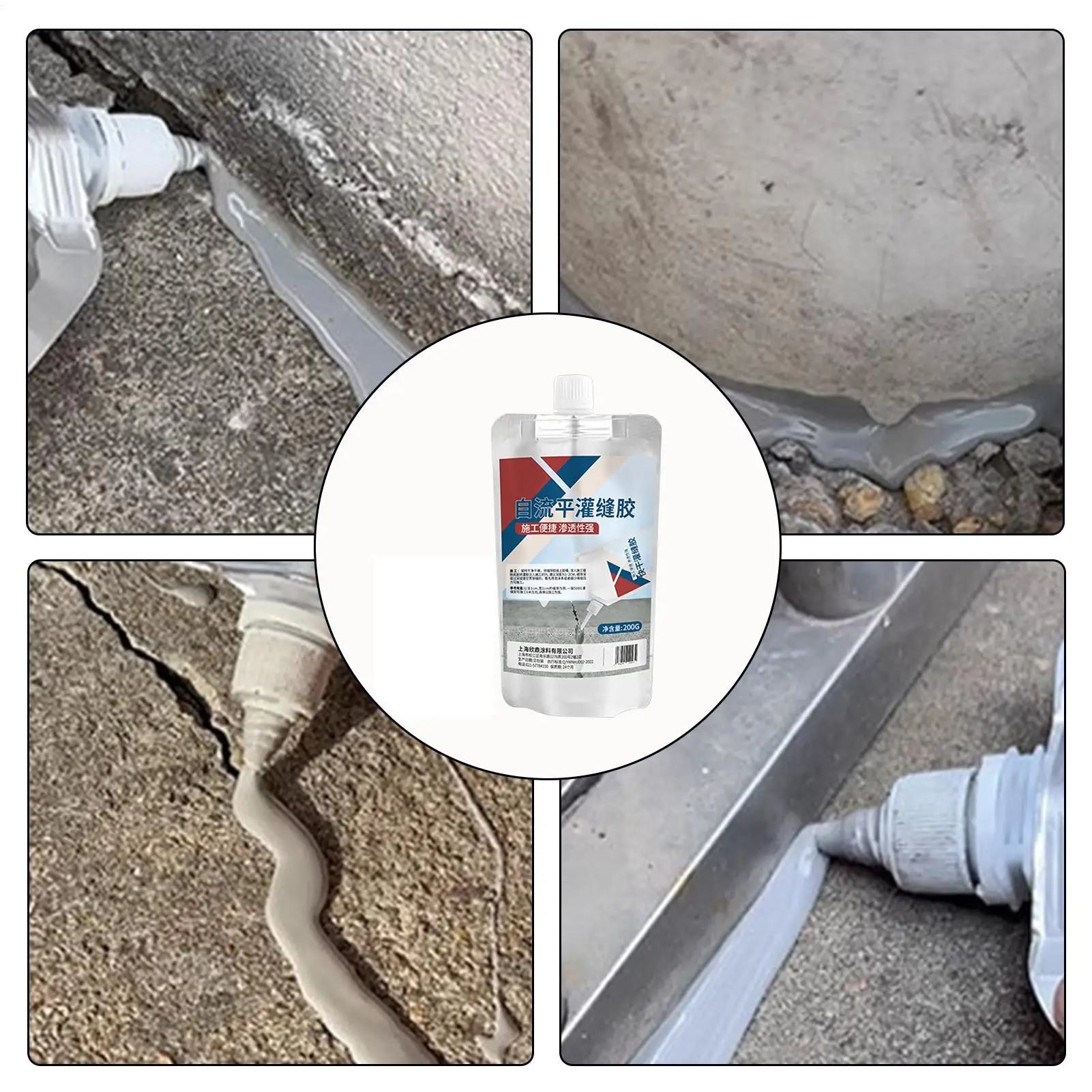 Heavy-Duty Concrete Crack & Pothole Repair Adhesive – Strong Grouting Filler for Lasting Fixes.