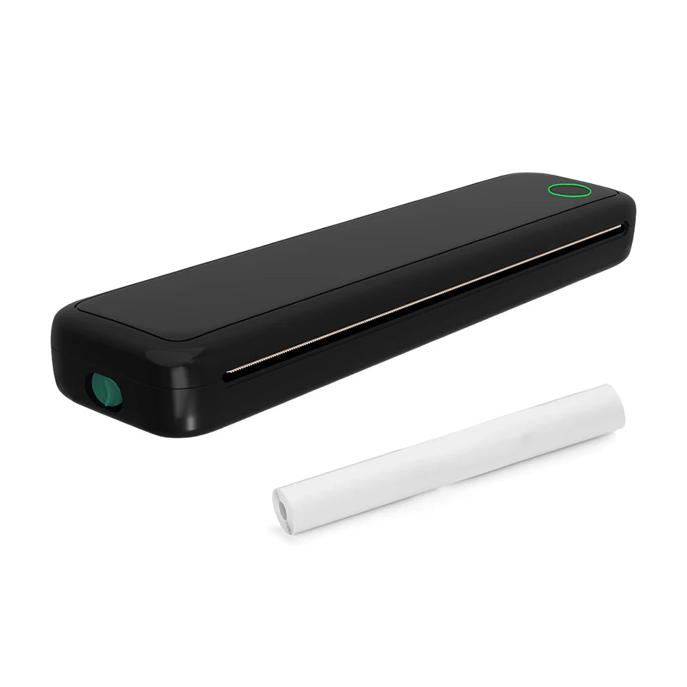 A4 Portable Inkless Thermal Printer with Paper, Bluetooth Mobile Home Printer