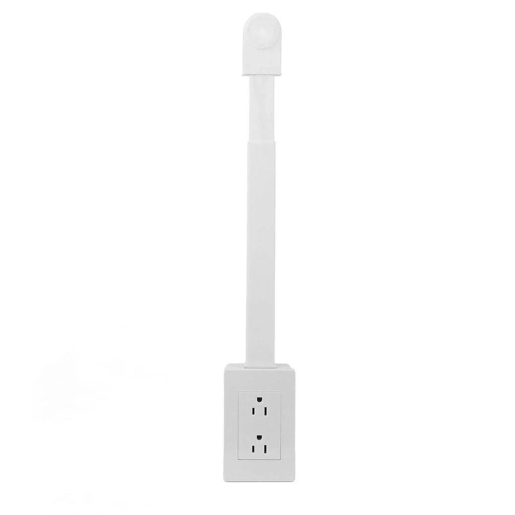 Rotatable Power Outlet Extender with 2 AC, USB-A & USB-C